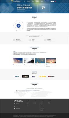 打造專業金融商務外匯平臺的“關于我們”網頁設計